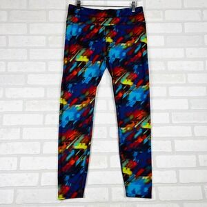 Athleta Abstract Print High Rise Athletic Leggings Activewear‎ - Large
